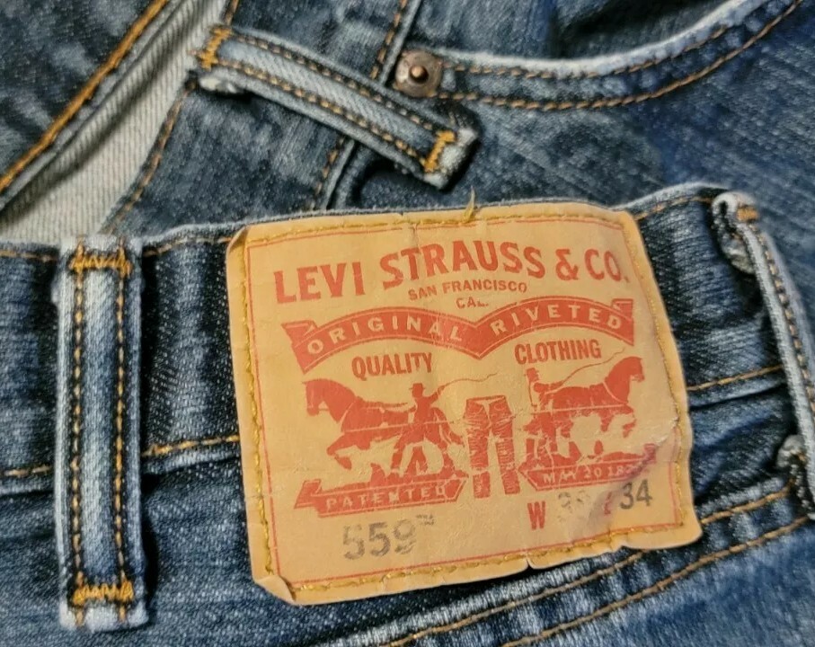 levis 38x34 jeans